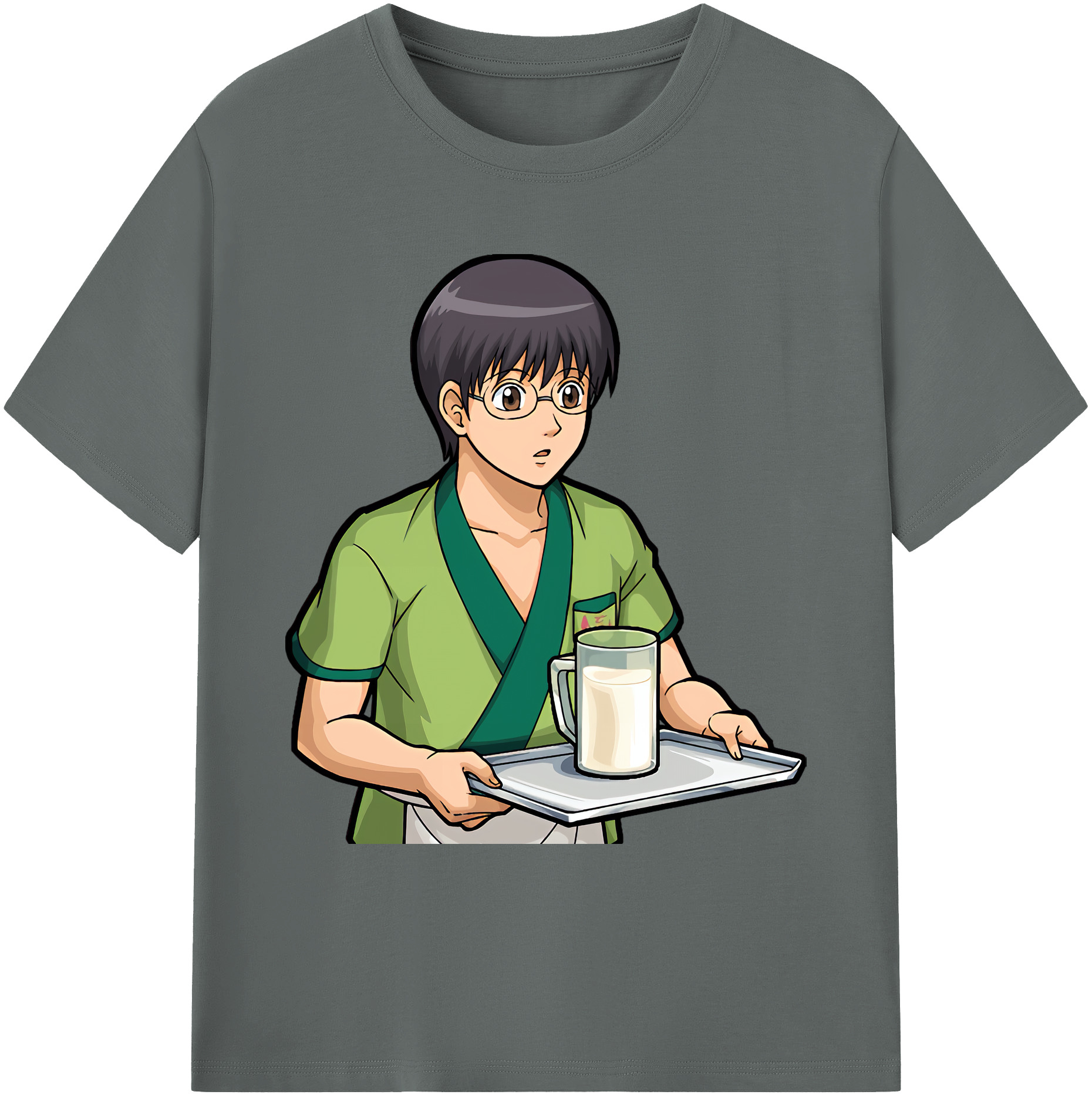 （画像用） ぎんたま 坂田銀時（さかたぎんとき） 神楽 志村新八（しむら しんぱち） GINTAMA Sakata Gintoki Kagura Shimura Shinpachi 綿100％ メンズ半袖Tシャツ｜肌触りやわらか＆通気性